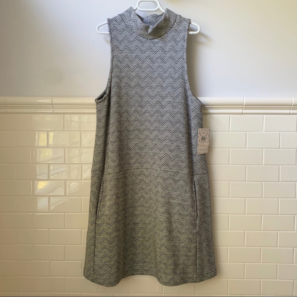 Mock Neck Tank Dress